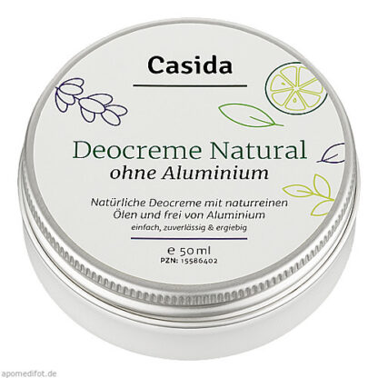 Deocreme ohne Aluminium Natural,50 ml Дезодорант-крем без алюминия Натуральный,50 мл