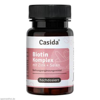 Biotin Komplex 10 mg hochdosiert + Zink + Selen,180 Stk. Биотиновый комплекс 10 мг высокая доза + цинк + селен,180 шт.