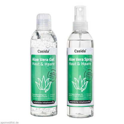 Aloe Vera Gel + Aloe Vera Spray Set,2x200 ml Гель алоэ вера + набор спреев алоэ вера,2x200 мл