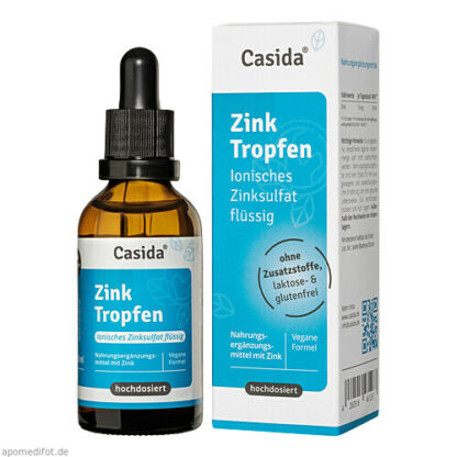 Zink Tropfen - Ionisches Zinksulfat flüssig,50 ml Цинковые капли - Ионная жидкость сульфата цинка,50 мл