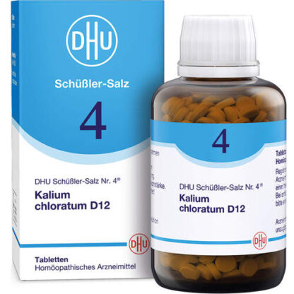 BIOCHEMIE DHU 4 KALIUM CHLORATUM D12,900 Stk. БИОХИМИЯ DHU 4 КАЛИЙ ХЛОРАТУМ D12,900 шт.