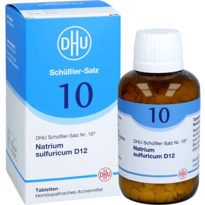 BIOCHEMIE DHU 10 NATRIUM SULFURICUM D12,900 Stk. БИОХИМИЯ DHU 10 НАТРИЙ СУЛЬФУРИКУМ D12,900 шт.