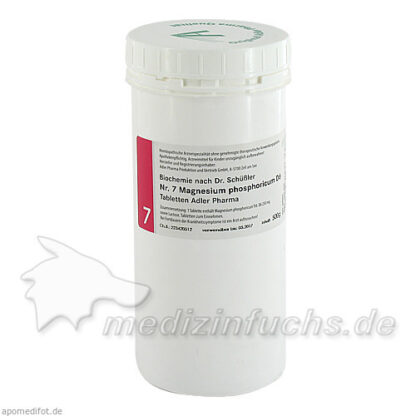 Adler Schüssler Salze Nr. 7 Magnesium phosphoricum D6,500 g Соли Адлера-Шюсслера №7 Магний фосфорикум Д6,500 г