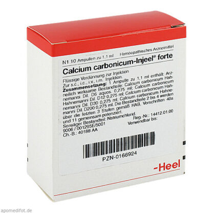 CALCIUM CARB INJ FORTE,10 Stk. КАЛЬЦИЙ КАРБИНДЖ ФОРТЕ,10 шт.