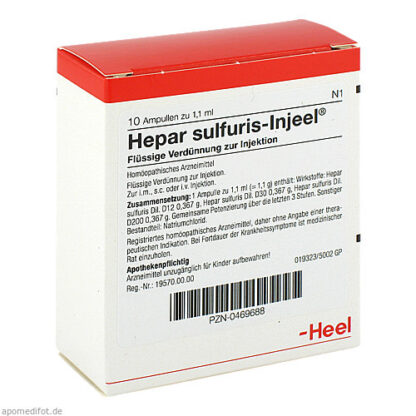 HEPAR SULF INJ,10 Stk. ГЕПАР СУЛЬФ ИНЖ,10 шт.