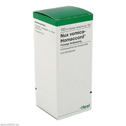 NUX VOMICA HOMACCORD,100 ml НЮКС ВОМИКА ХОМАККОРД,100 мл