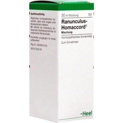 RANUNCULUS HOMACCORD,30 ml РАНУНКУЛЮС ГОМАККОРД,30 мл