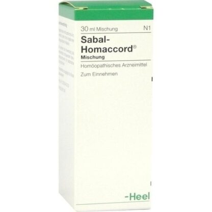 SABAL HOMACCORD,30 ml САБАЛ ХОМАККОРД,30 мл