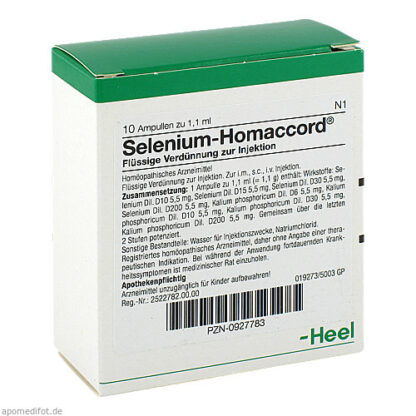 SELENIUM HOMACCORD,10 Stk. СЕЛЕНА ХОМАККОРД,10 шт.