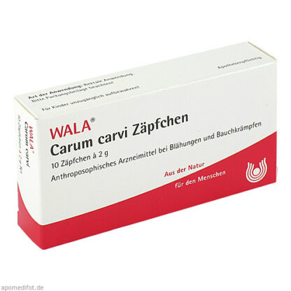 Carum carvi Zäpfchen,10x2 g Дорогая Карви Цепфхен.,10x2 г