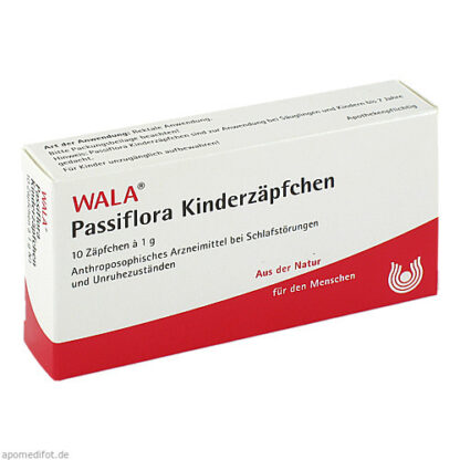 Passiflora Kinderzäpfchen,10x1 g Пассифлора детские свечи,10x1 г