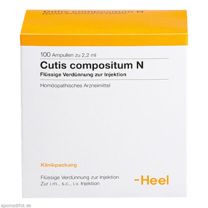 Cutis compositum N,100 Stk. Комбинированная кожа Нет,100 шт.