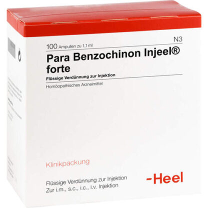 PARA BENZOCHINON INJ FORTE,100 Stk. ПАРА БЕНЗОХИНОН ИНДЖ ФОРТЕ,100 шт.