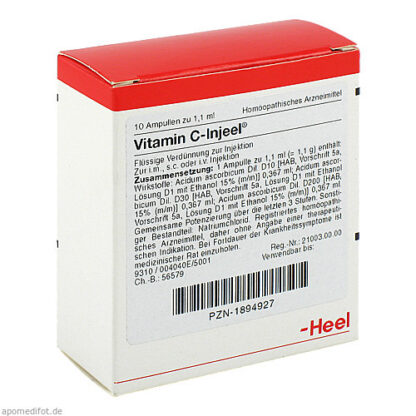 VITAMIN C INJ HOM ALL,10 Stk. ВИТАМИН С INJ HOM ALL,10 шт.