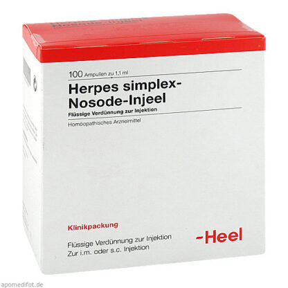 HERPES SIMPL NOS INJ,100 Stk. ПРОСТОЙ ГЕРПЕС НОС ИНЖ,100 шт.