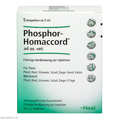 PHOSPHOR HOMACCORD ad us.vet.Ampullen,5 Stk. ФОСФОР HOMACCORD в ампулах.вет.,5 шт.