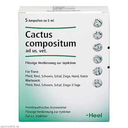 CACTUS COMPOSITUM ad us.vet.Ampullen,5 Stk. Кактусовый состав для нас.вет.Ампуллен,5 шт.