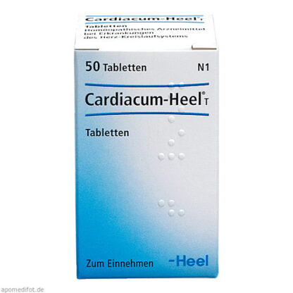 Cardiacum-Heel T,50 Stk. Кардиакум-Пятка Т,50 шт.