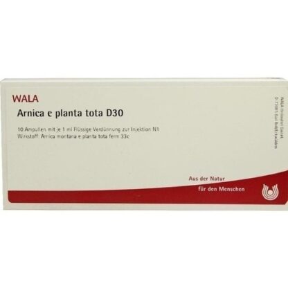 ARNICA E PLANTA TOTA D30,10x1 ml АРНИКА И ЦЕЛОЕ РАСТЕНИЕ D30,10x1 мл