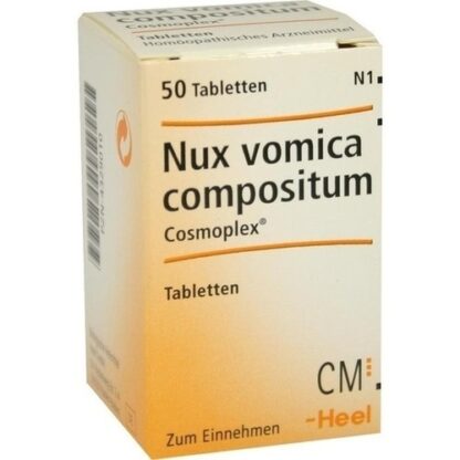 NUX VOMICA COMPOSITUM COSMOPLEX,50 Stk. КОМПОЗИТ NUX VOMICA COSMOPLEX,50 шт.