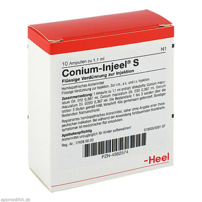 CONIUM INJ S,10 Stk. КОНИУМ ИНЖ С,10 шт.