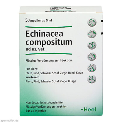 ECHINACEA COMPOSITUM ad us.vet.Ampullen,5 Stk. Эхинацея Комплекс для нас.вет.Ампуллен,5 шт.