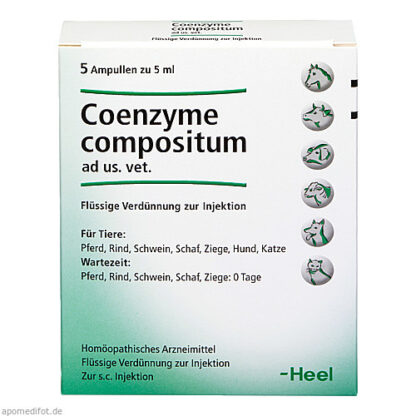 COENZYME COMPOSITUM ad us.vet.Ampullen,5x5 ml КОЭНЗИМНОЕ СОЕДИНЕНИЕ нам.вет.Ампуллен,5x5 мл