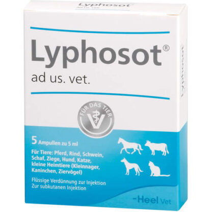 LYPHOSOT ad us.vet.Ampullen,5 Stk. LYPHOSOT ad us.vet.ампулы,5 шт.