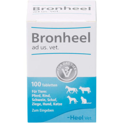 BRONHEEL ad us.vet.Tabletten,100 Stk. BRONHEEL реклама в США.вет.Таблетки,100 шт.